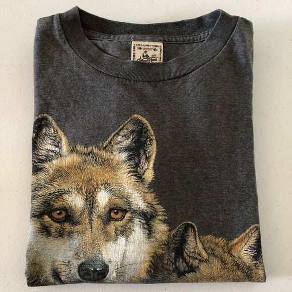 ALORE Vintage Gray Shirt Size XL - Picture 4 of 4